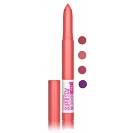 Maybelline Superstay Ink Crayon Shimmer Birthday Edition blizgūs lūpų dažai