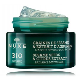 Nuxe Bio Organic Sesame Seeds & Citrus Extract detoksikuojanti kaukė veidui