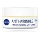 Nivea Anti-Wrinkle + Revitalising Day Cream 55+ jauninamasis veido kremas brandžiai odai