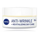 Nivea Anti-Wrinkle + Revitalising Day Cream 55+ jauninamasis veido kremas brandžiai odai