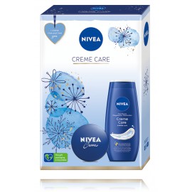 Nivea Creme Care rinkinys kūno priežiūrai (75 ml. kremas + 250 ml. dušo kremas)