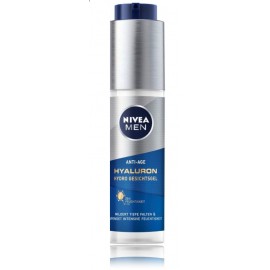 Nivea Men Anti-Age Hyaluron Hydro Gel gaivinantis ir drėkinantis gelis vyrams