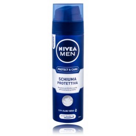 Nivea Men Protect & Care Shaving Foam skutimosi putos vyrams su alaviju