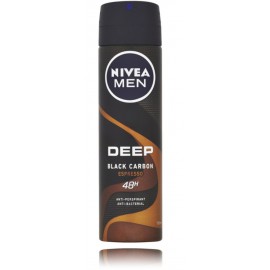 Nivea Men Deep Black Carbon Espresso 48H спрей-антиперспирант для мужчин