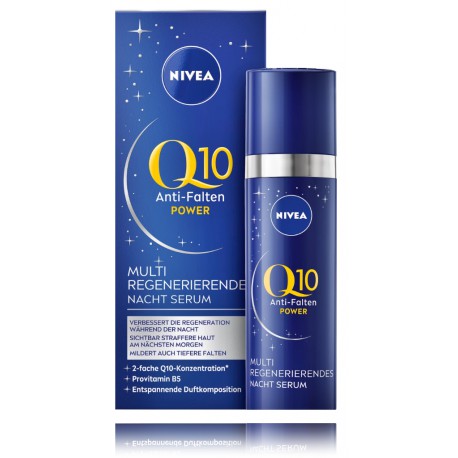 Nivea Q10 Power Ultra Recovery Night Serum regeneruojantis naktinis serumas veidui