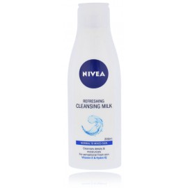 Nivea Refreshing Cleansing Milk valomasis pienelis normaliai ir mišriai veido odai