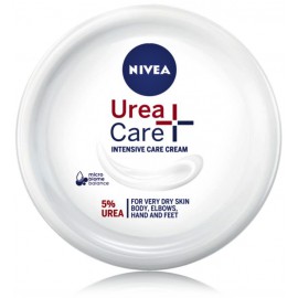 Nivea Urea & Care Intensive Care Cream intensyvios priežiūros kremas su karbamidu labai sausai odai