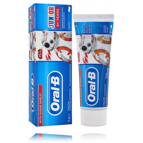 Oral-B Junior 6+ Years Star Wars Toothpaste dantų pasta vaikams