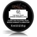 The Body Shop Chinese Ginseng & Rice Clarifying Polishing Mask šveičiamoji veido kaukė