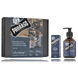 Proraso Special Beard Care Set barzdos priežiūros rinkinys vyrams (30 ml. aliejus + 200 ml. šampūnas)