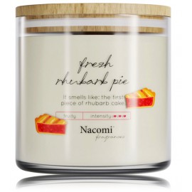 Nacomi Soy Candle Fresh Rhubarb Pie aromatinė žvakė