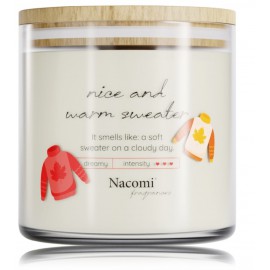 Nacomi Soy Candle Nice And Warm Sweater aromatinė žvakė