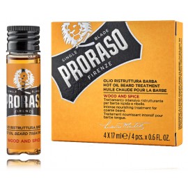 Proraso Wood & Spice Hot Oil Beard Treatment karštas aliejus barzdos priežiūrai