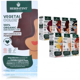 Herbatint Vegetal Color 100% Organic Hair Colour&Care natūralūs plaukų dažai