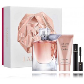 Lancome La Vie Est Belle rinkinys moterims (50 ml. EDP + 50 ml. kūno losjonas + 2 ml. blakstienų tušas)