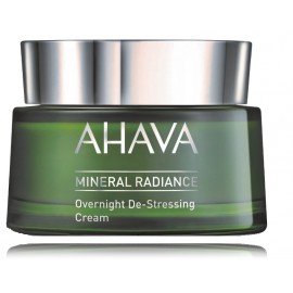 Ahava Mineral Radiance Overnight De-Stressing Cream naktinis stresą mažinantis kremas veidui