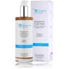 The Organic Pharmacy Peppermint Facial Wash gaivinantis veido prausiklis