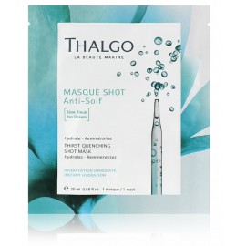 Thalgo Thirst Quenching Shot Mask drėkinanti lakštinė veido kaukė