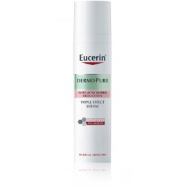 Eucerin DermoPure Triple Effect Serum trigubo veido serumas nuo spuogų