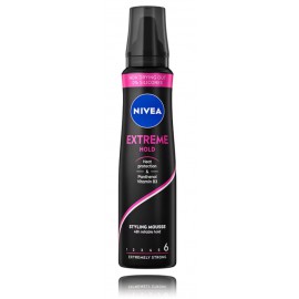 Nivea Extreme Hold Styling Mousse ypač stiprios fiksacijos putos plaukams