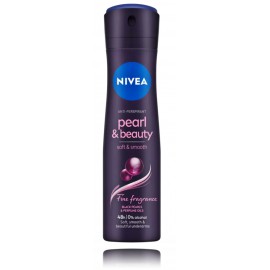 Nivea Pearl & Beauty Black 48H purškiamas antiperspirantas moterims