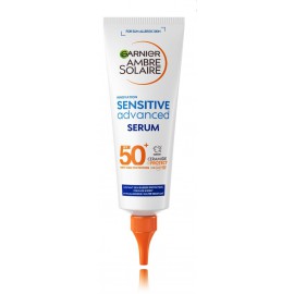 Garnier Ambre Solaire Sensitive Advanced Serum SPF50+ apsauginis serumas nuo saulės veidui ir kūnui