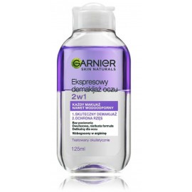 Garnier Skin Naturals Express 2in1 Eye Make-up Remover dvifazis akių makiažo valiklis