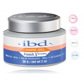 IBD Hard Gel French Xtreme UV gelis nagams