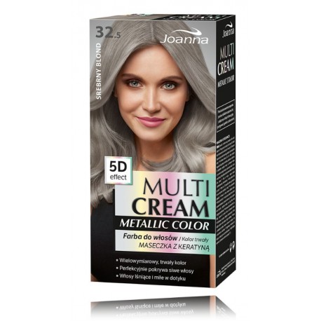 Joanna Multi Cream Metallic Color 5D Effect plaukų dažai