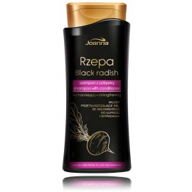 Joanna Rzepa Black Radish Strenghtening Shampoo With Conditioner stiprinantis šampūnas su kondicionieriumi plaukams