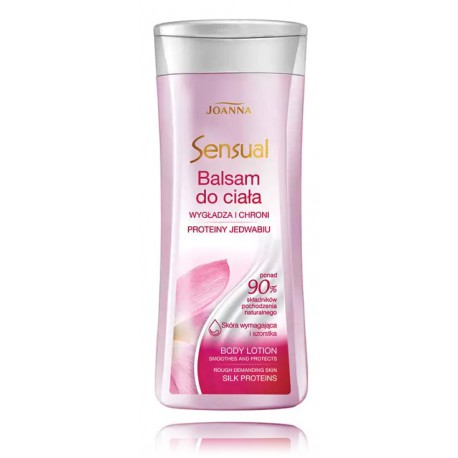 Joanna Sensual Body Lotion glotninantis ir apsaugantis kūno losjonas su šilko baltymais