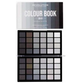 Makeup Revolution Colour Book CB01 akių šešėlių paletė