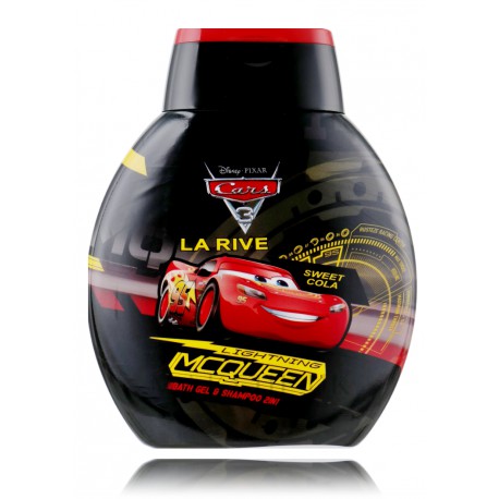 La Rive Disney Cars 2in1 Bath Gel & Shampoo Sweet Cola гель для душа и шампунь для детей