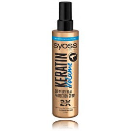 SYOSS Keratin & Volume spray apsauginis plaukų purškiklis nuo karščio