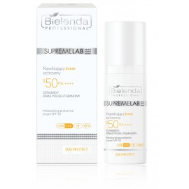 Bielenda Professional SupremeLab Moisturizing Protective Sun Cream SPF50 drėkinamasis kremas nuo saulės