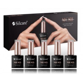 Silcare ManiMore Set набор для ногтей (10 г база + 10 г топ + 3 х 10 г гель-лак для ногтей)