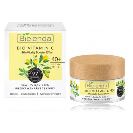 Bielenda Bio Vitamin C Moisturizing Anti-Wrinkle Cream 40+ drėkinamasis veido kremas nuo raukšlių