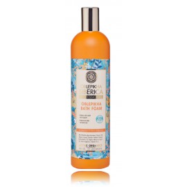 Natura Siberica Oblepikha Intensive Nutrition & Hydration Bath Foam maitinančios ir drėkinančios putos voniai