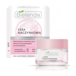 Bielenda Capillary Skin Face Night Cream kapiliarus mažinantis naktinis veido kremas