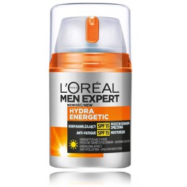 L'oreal Paris Men Expert Hydra Energetic Anti-Fatigue SPF15 veido drėkiklis vyrams