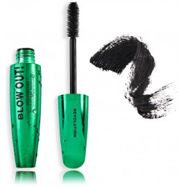 Makeup Revolution Blow Out! High Volume Waterproof Mascara apimties suteikiantis tušas blakstienoms