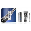 Carolina Herrera 212 Men rinkinys vyrams (100 ml. EDT + 10 ml. EDT + 100 ml. balzamas po skutimosi)