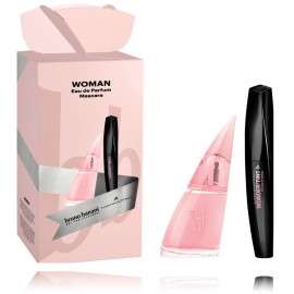 Bruno Banani Woman rinkinys moterims (30 ml. EDP + 11 ml. blakstienų tušas)