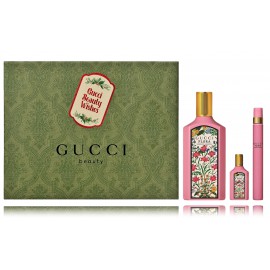 Gucci Flora Gorgeous Gardenia набор для женщин (100 мл. EDP + 10 мл. EDP + 5 мл. EDP)