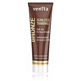 VENITA Bronze Sunless Tanning savaiminio įdegio kremas veidui ir kūnui