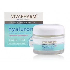 Vivaco Vivapharm Intensive Hyaluronic Acid Cream drėkinamasis veido kremas