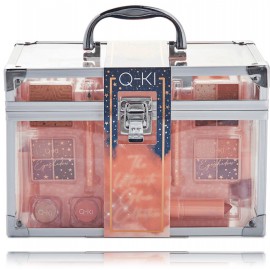 Q-KI The Ultimate Glam Star Vanity Case kosmetikos rinkinys