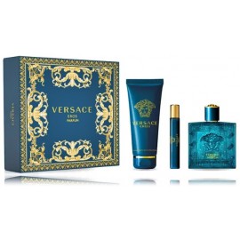 Versace Eros набор для мужчин (100 мл. парфюм + 10 мл. парфюм + гель для душа 150 мл.)
