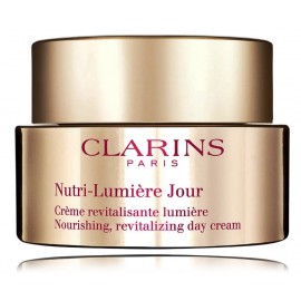 Clarins Nutri-Lumiére  Jour Nourishing Revitalizing Day Cream maitinantis ir atgaivinantis dieninis kremas veidui