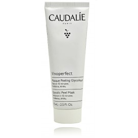 Caudalie Vinoperfect Glycolic Peel Mask šveičiamoji kaukė veidui